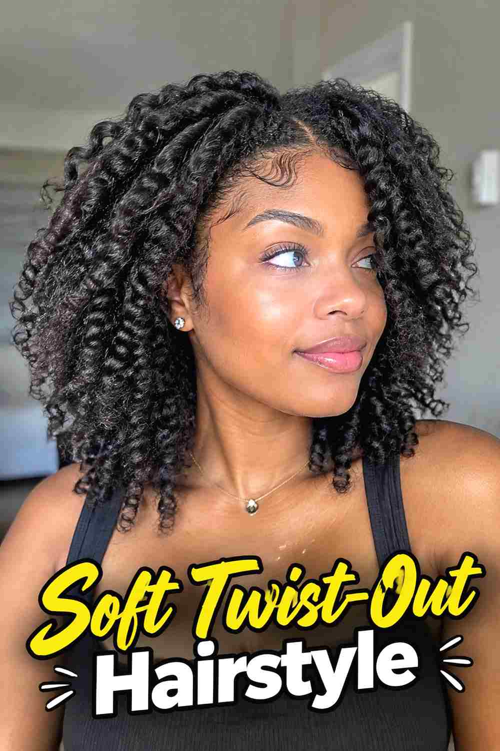 8. Soft Twist Out Hairstyle