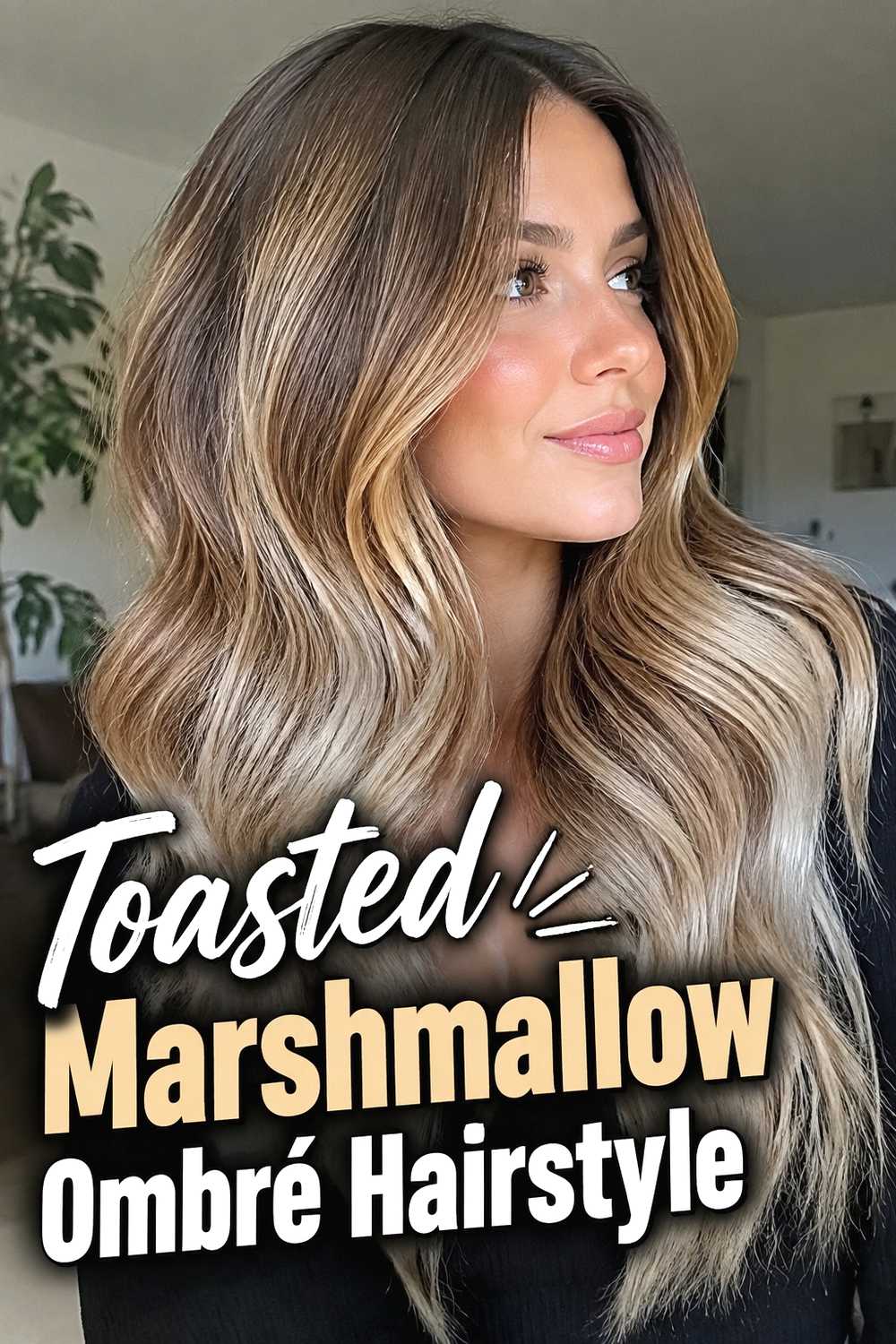 10. Toasted Marshmallow Ombre Hairstyle