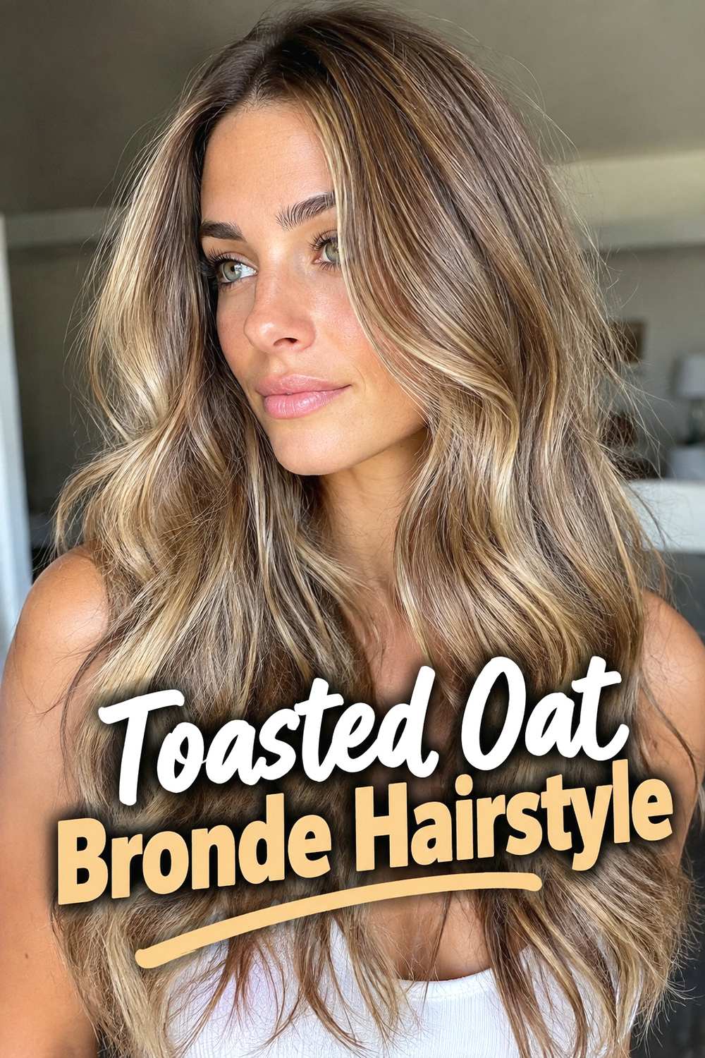 10. Toasted Oat Bronde Hairstyle