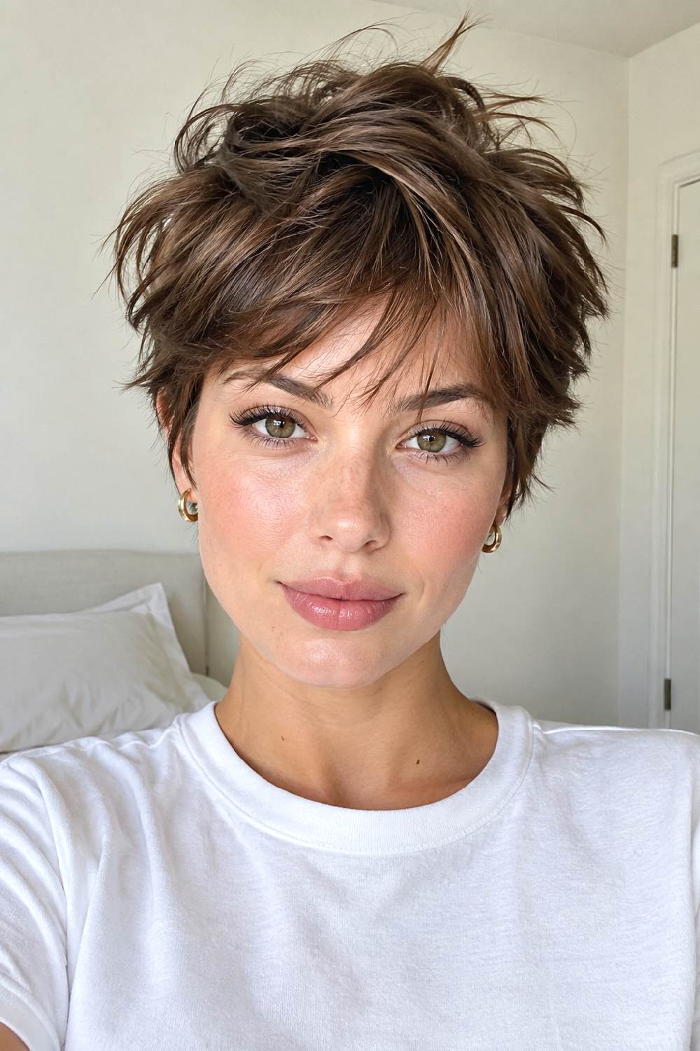Tousled Textured Pixie Baddie Hairstyle