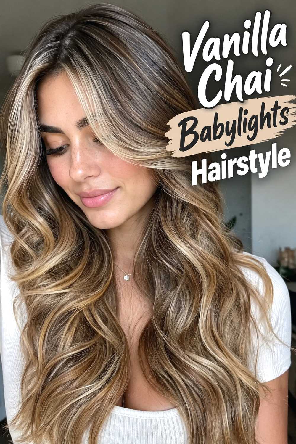 17. Vanilla Chai Babylights Hairstyle