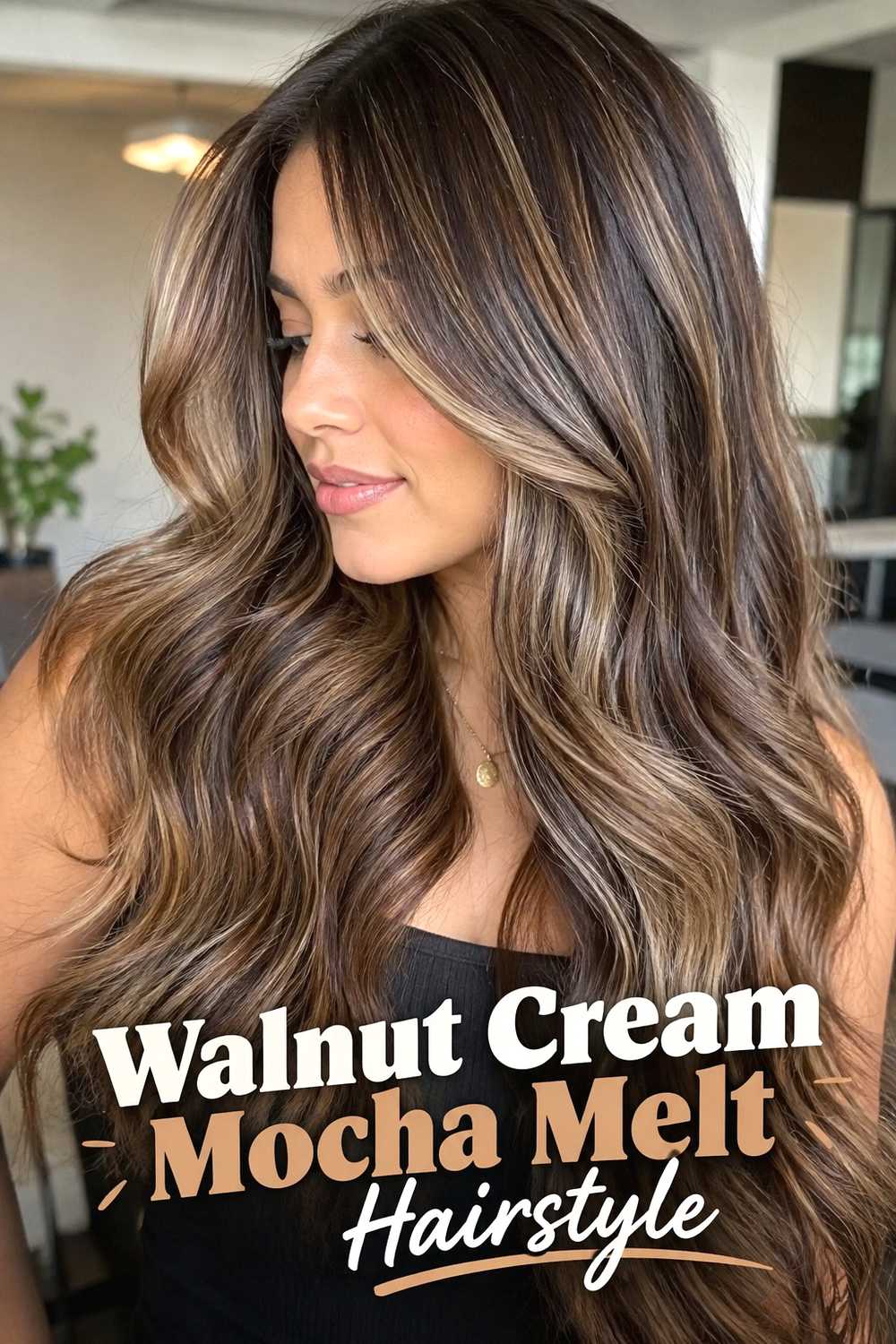 5. Walnut Cream Mocha Melt Hairstyle