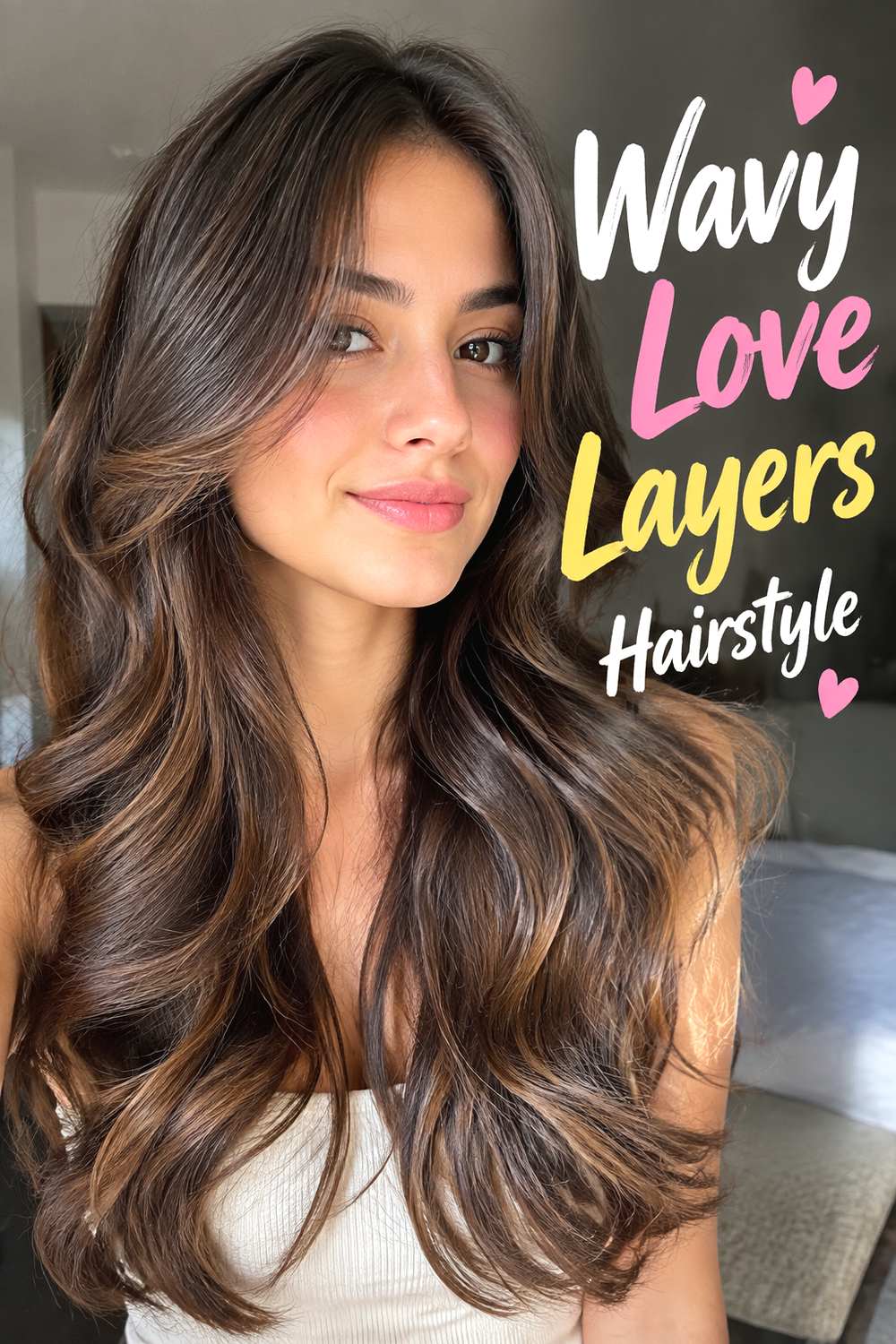 Wavy Love Layers Hairstyle