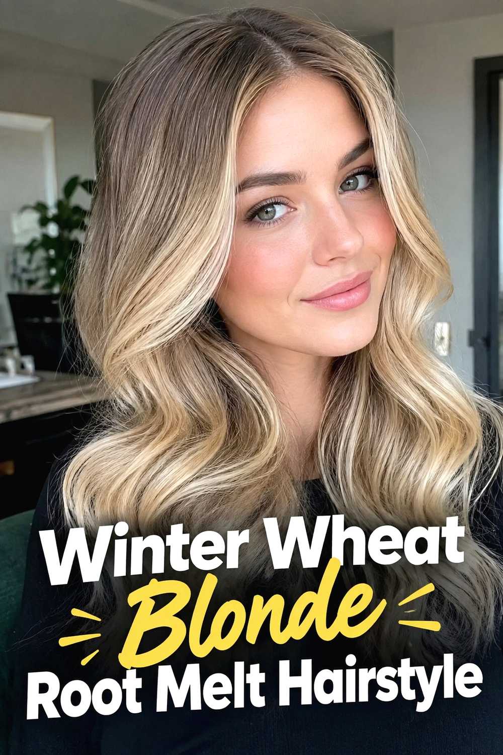 3. Winter Wheat Blonde Root Melt Hairstyle