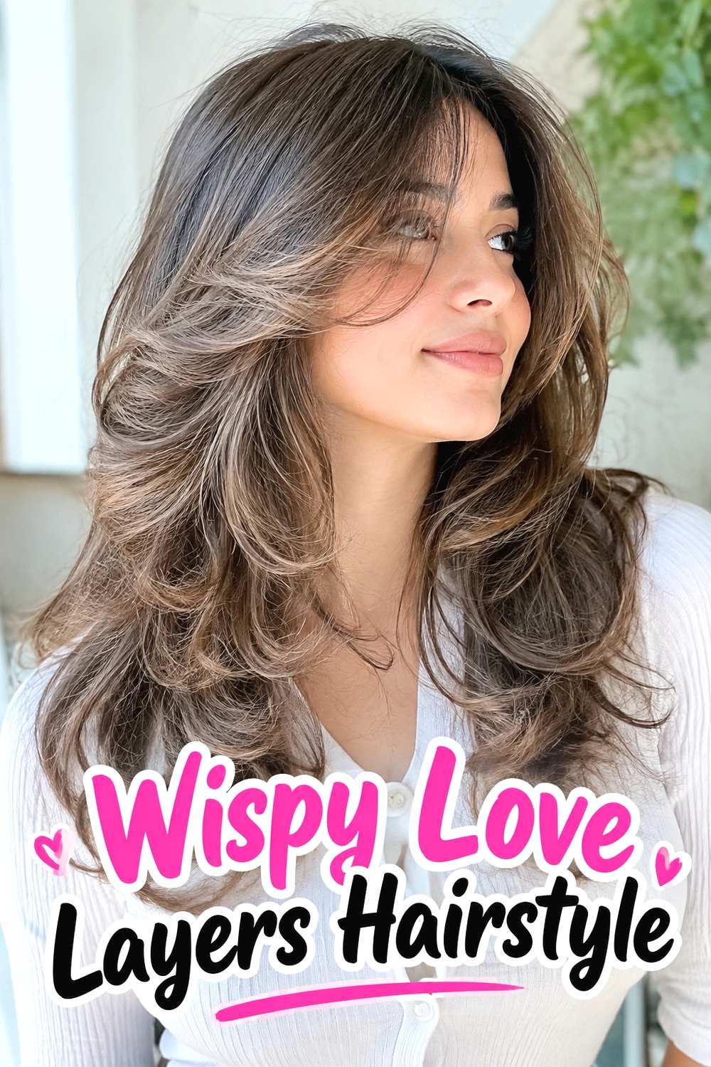 5. Wispy Love Layers Hairstyle