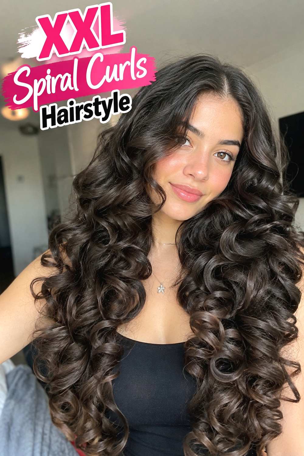 14. Xxl Spiral Curls Hairstyle