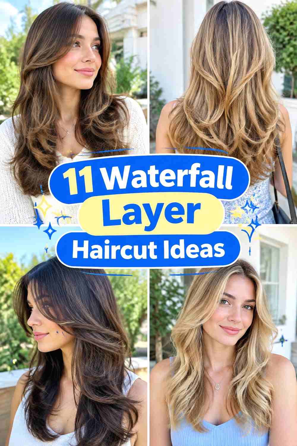 11 Waterfall Layer Haircut Ideas