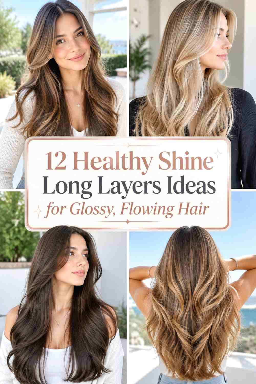 12 Healthy Shine Long Layers Ideas for Glossy, Flowing Hair