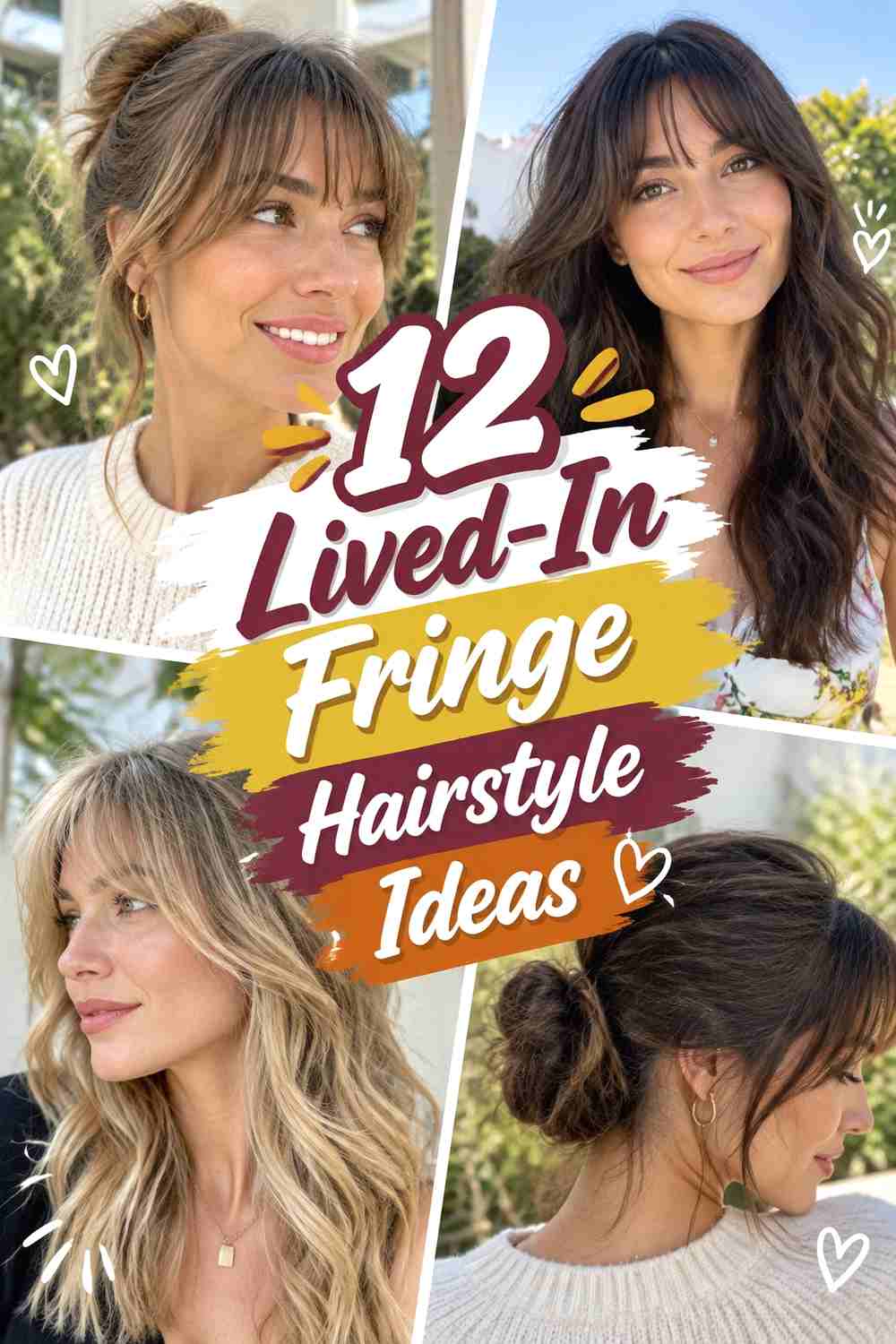 12 Lived-In Fringe Hairstyle Ideas