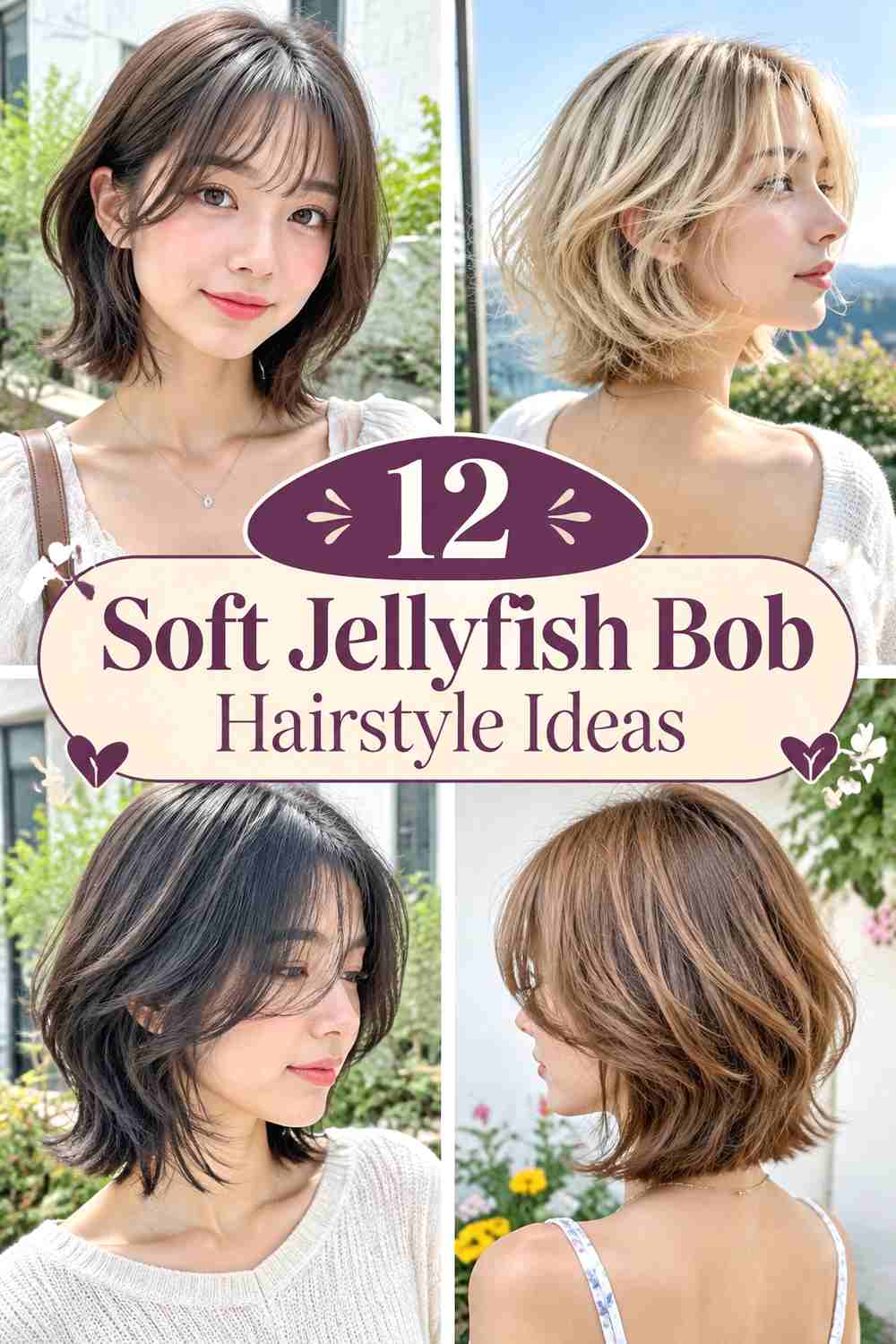 12 Soft Jellyfish Bob Hairstyle Ideas