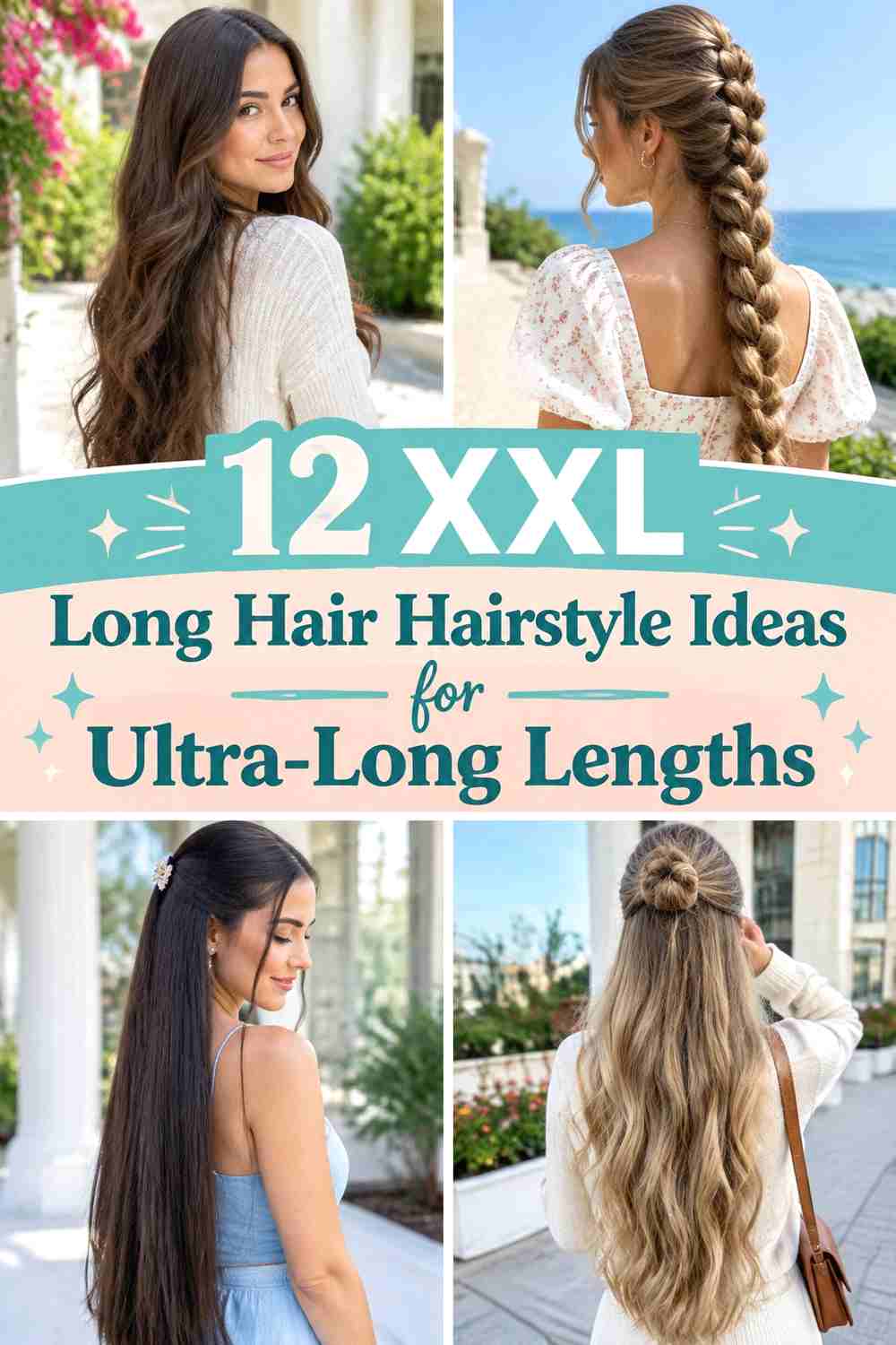 12 XXL Long Hair Hairstyle Ideas for Ultra-Long Lengths