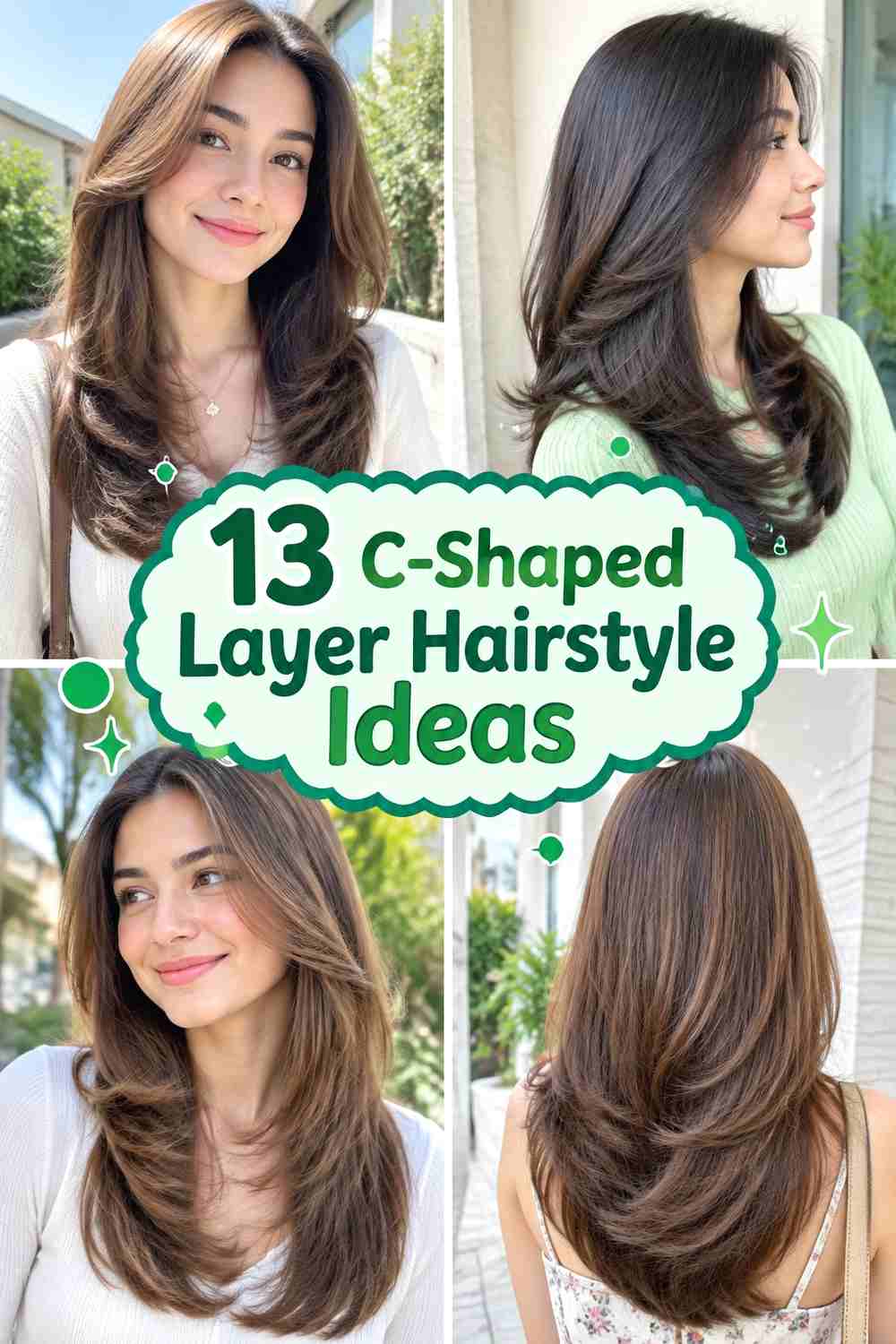 13 C-Shaped Layer Hairstyle Ideas