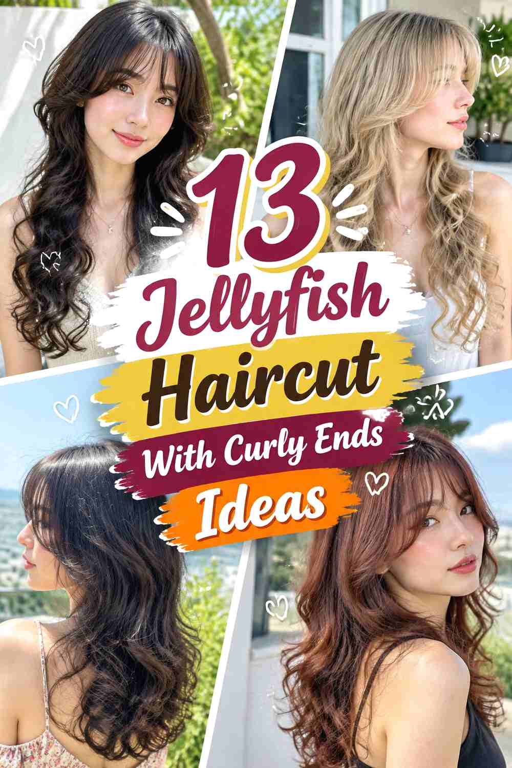 13 Jellyfish Haircut With Curly Ends Ideas