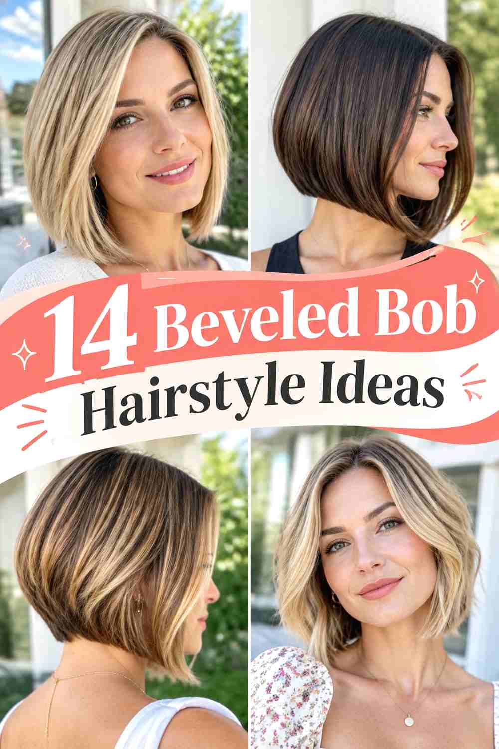 14 Beveled Bob Hairstyle Ideas