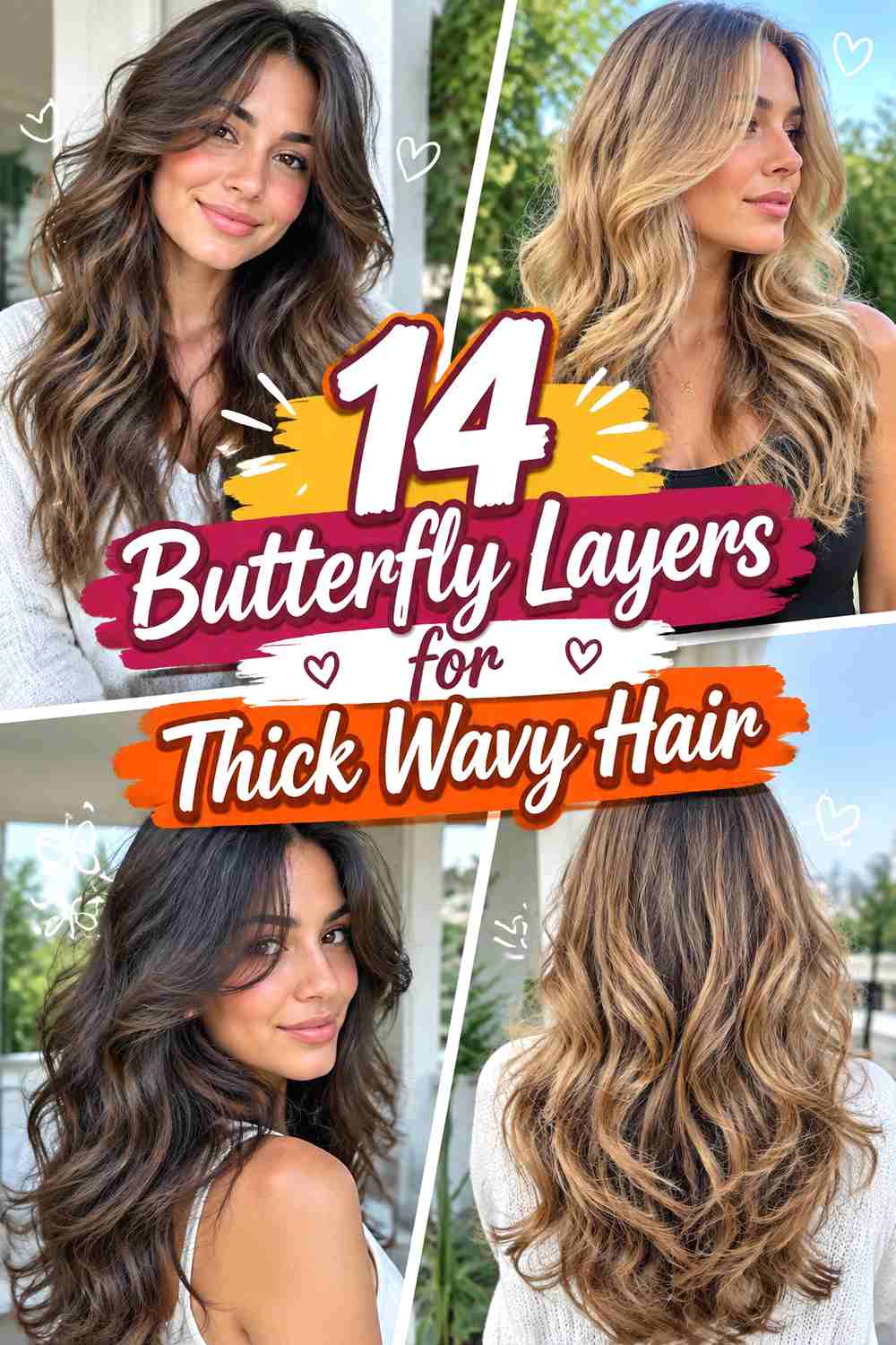 14 Butterfly Layers for Thick Wavy Hair