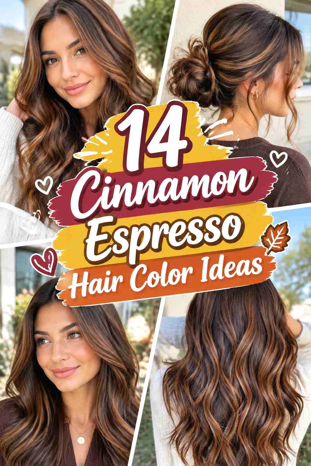 14 Cinnamon Espresso Hair Color Ideas