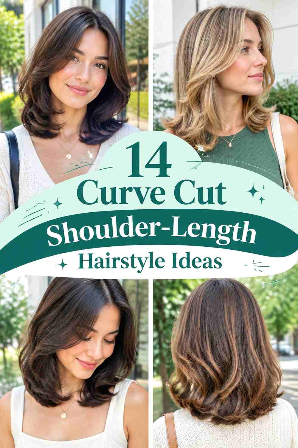 14 Curve Cut Shoulder-Length Hairstyle Ideas