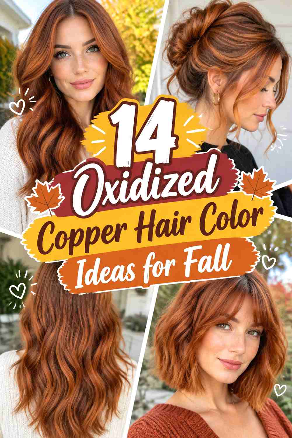 14 Oxidized Copper Hair Color Ideas for Fall