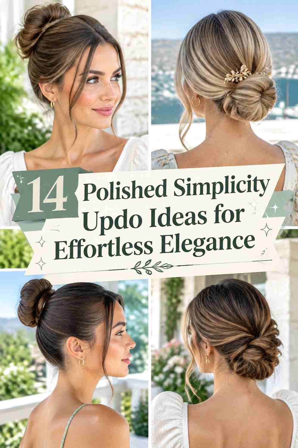 14 Polished Simplicity Updo Ideas for Effortless Elegance