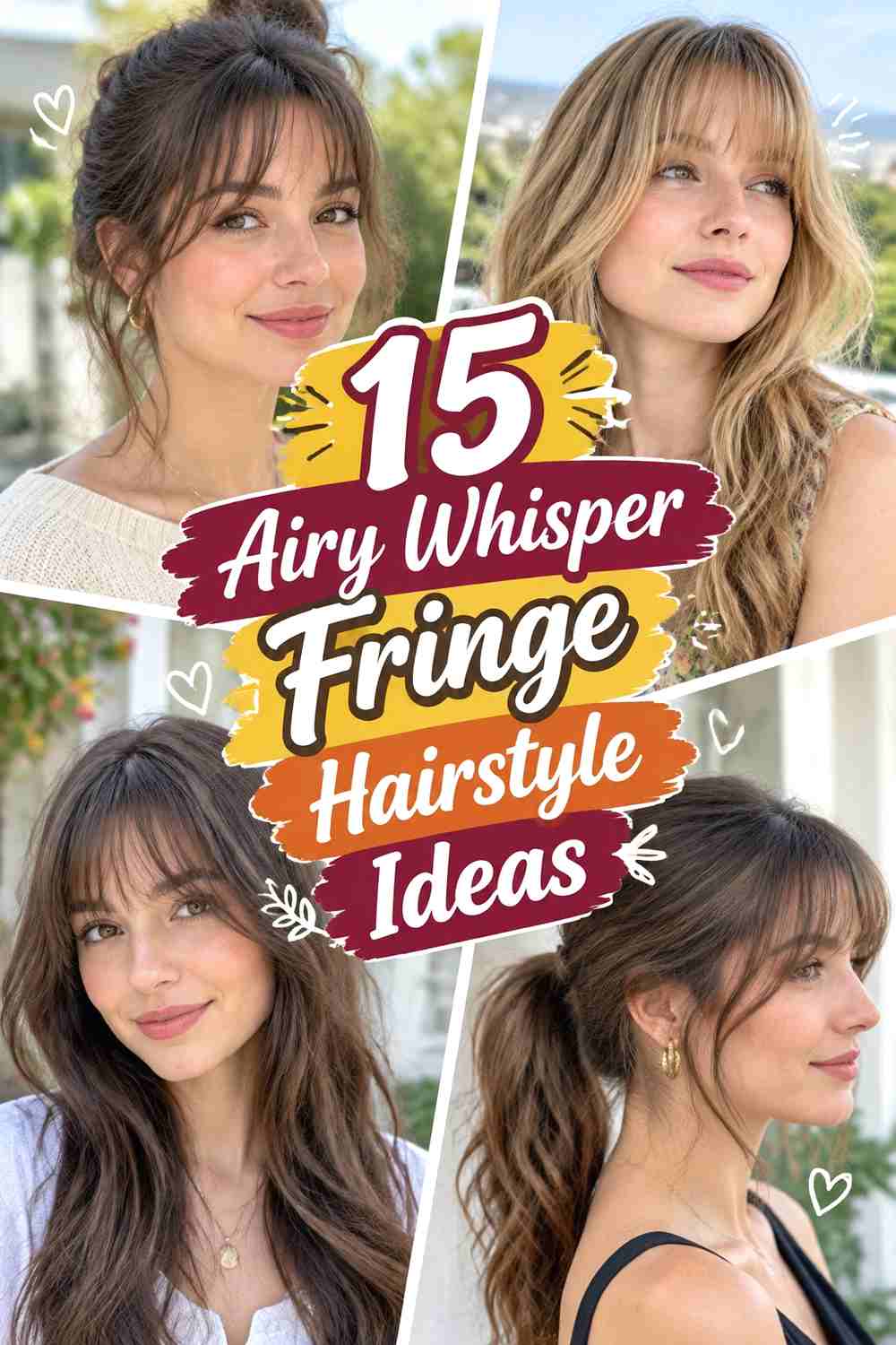 15 Airy Whisper Fringe Hairstyle Ideas