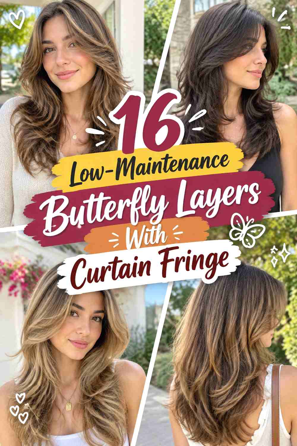 16 Low-Maintenance Butterfly Layers With Curtain Fringe