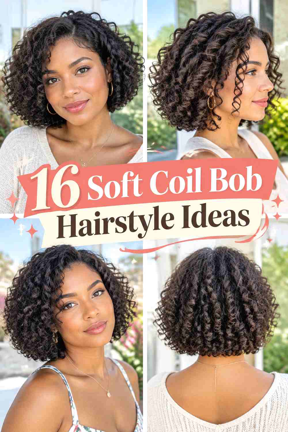 16 Soft Coil Bob Hairstyle Ideas