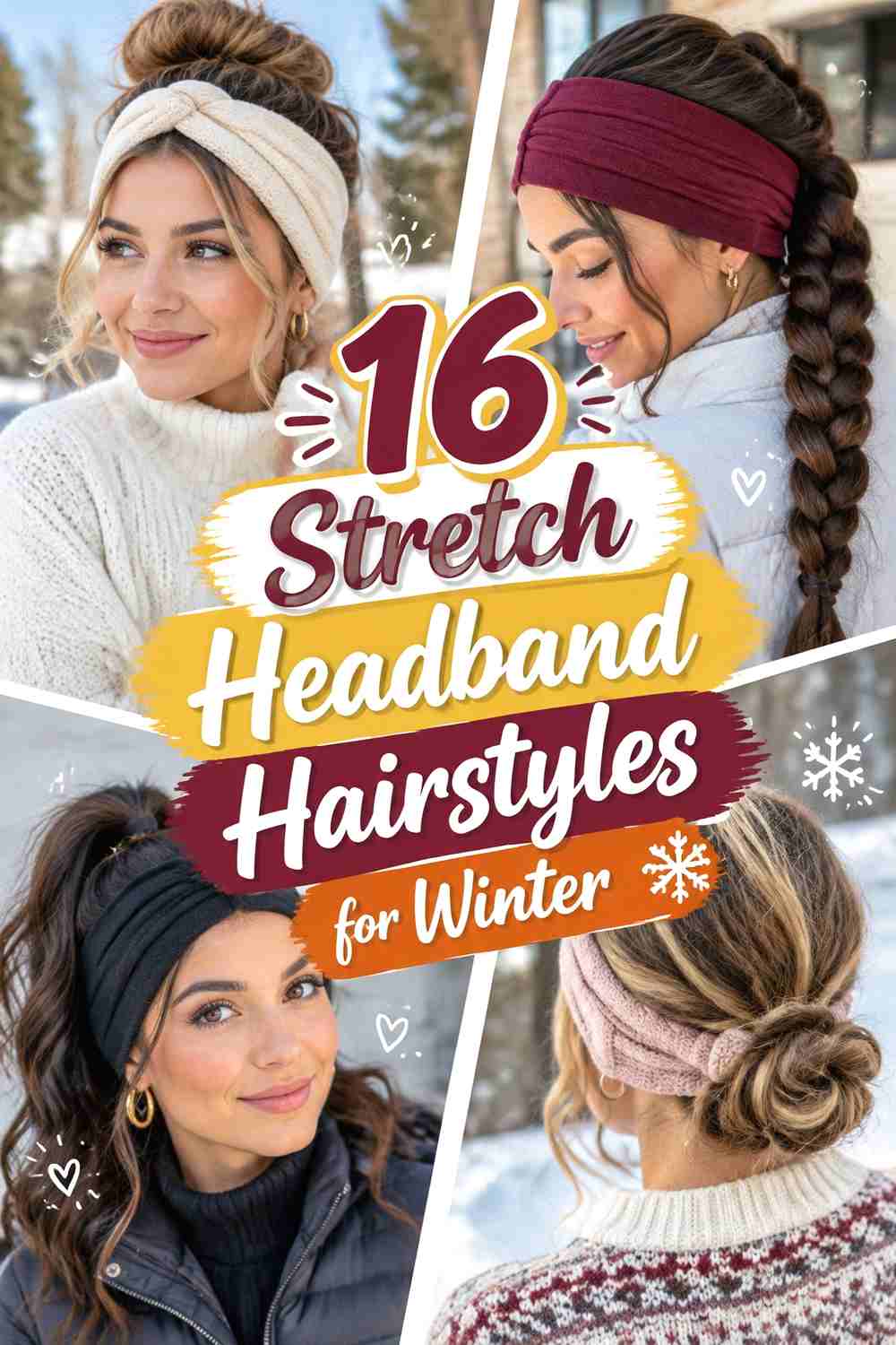 16 Stretch Headband Hairstyles for Winter