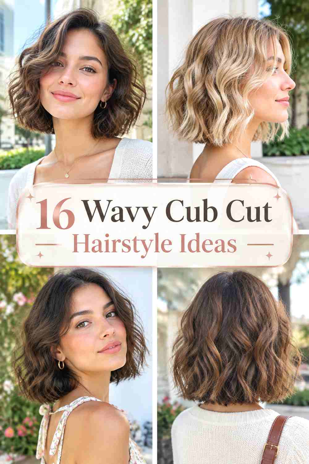 16 Wavy Cub Cut Hairstyle Ideas