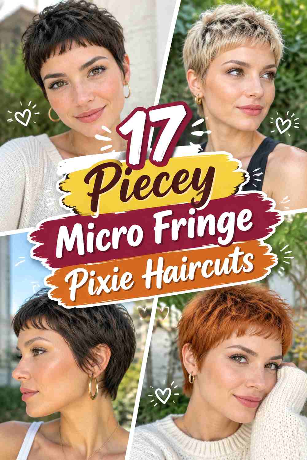 17 Piecey Micro Fringe Pixie Haircuts