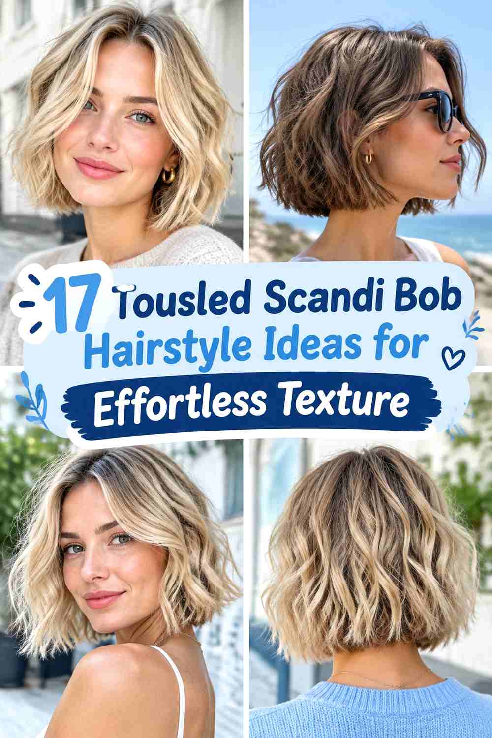 17 Tousled Scandi Bob Hairstyle Ideas for Effortless Texture