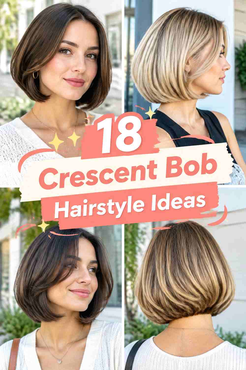 18 Crescent Bob Hairstyle Ideas