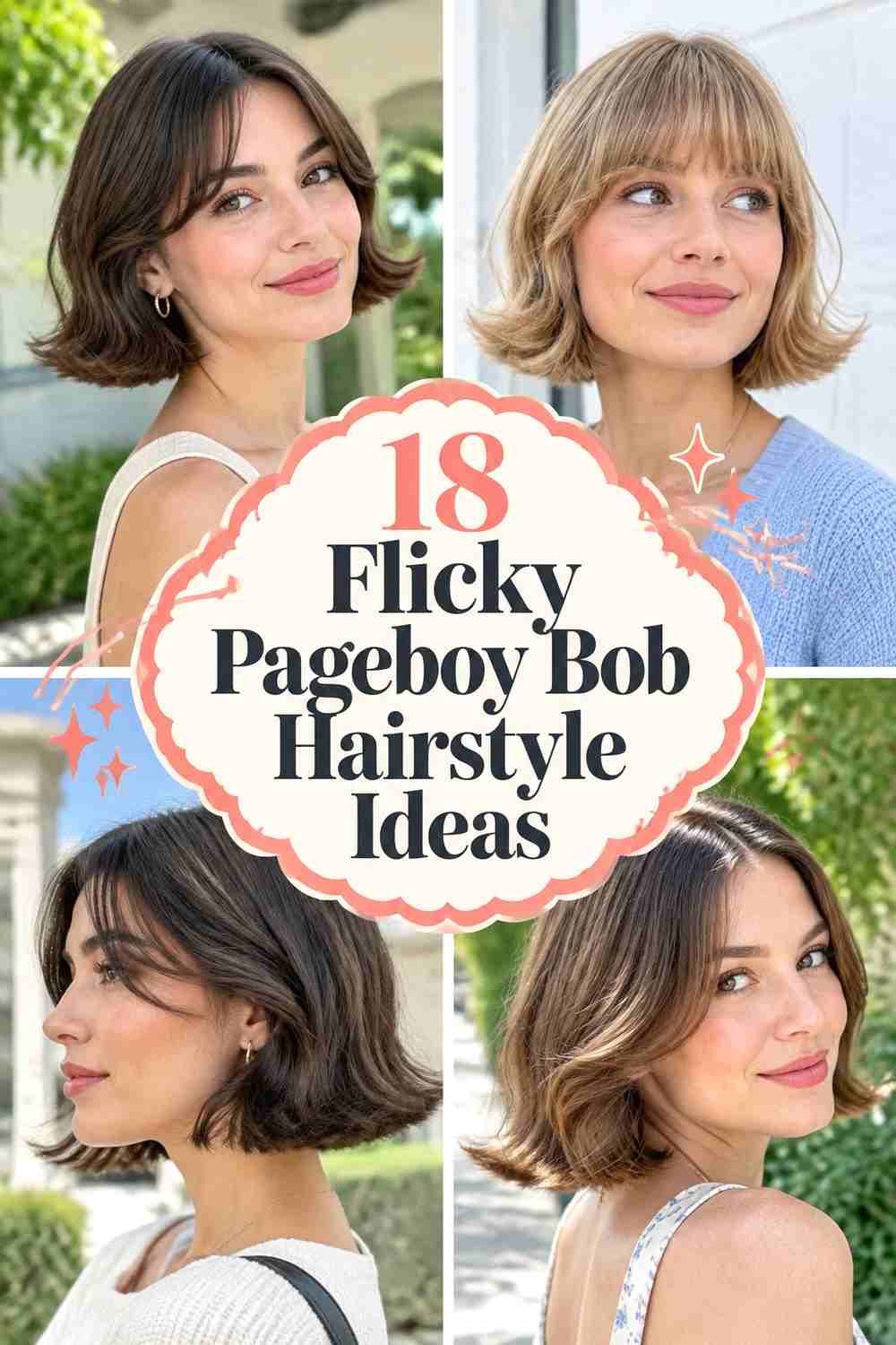 18 Flicky Pageboy Bob Hairstyle Ideas
