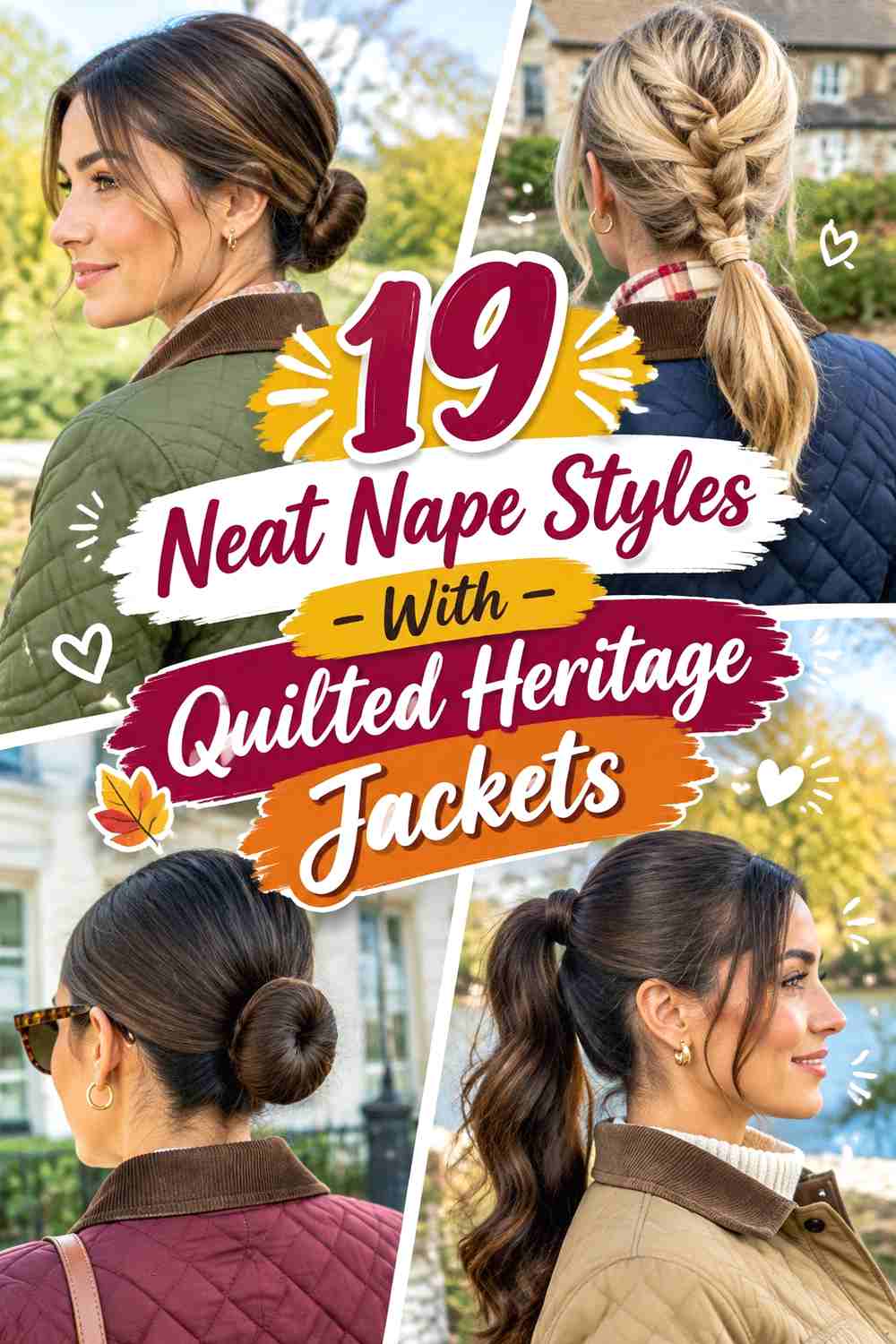 19 Neat Nape Styles With Quilted Heritage Jackets