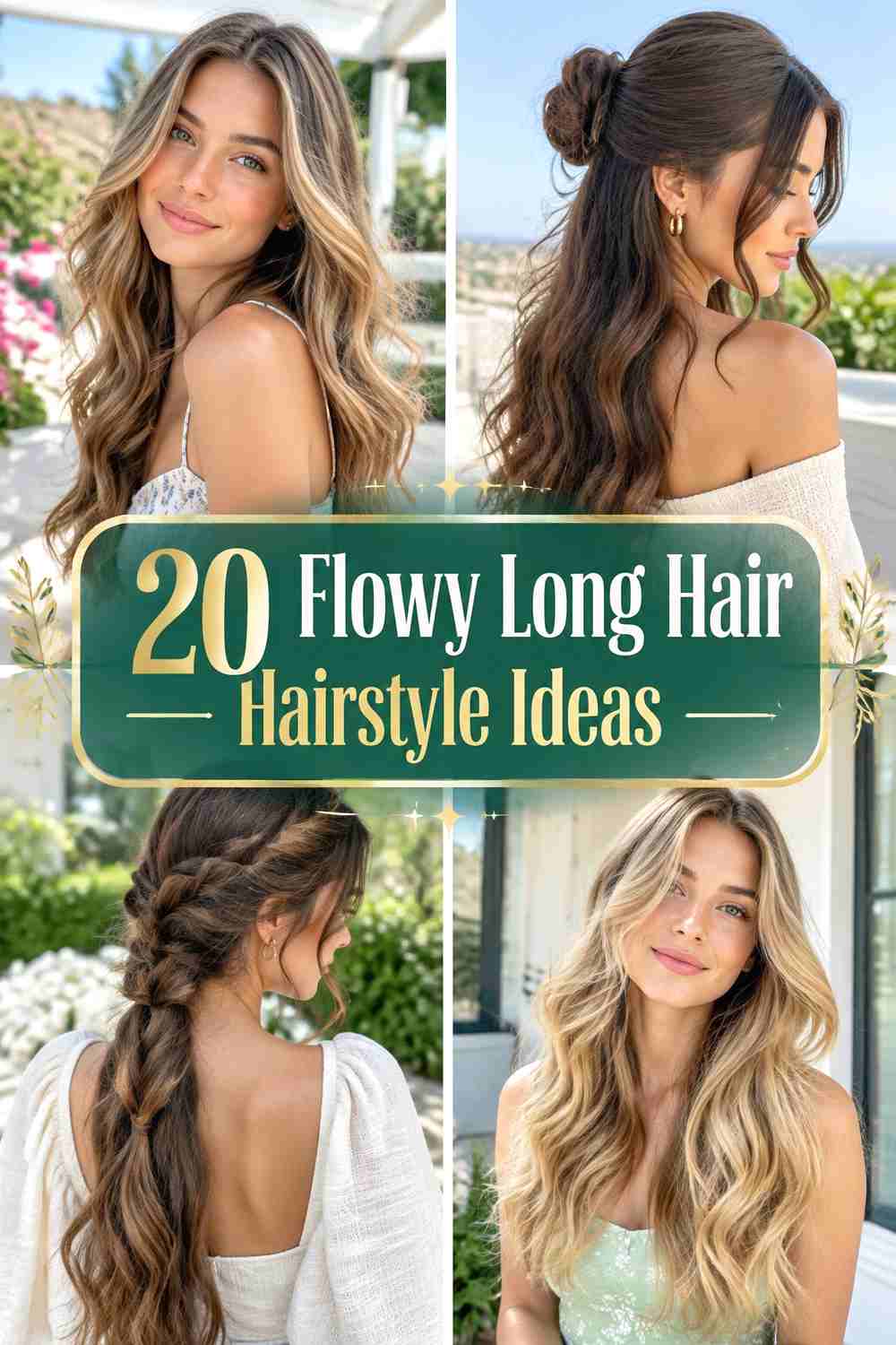 20 Flowy Long Hair Hairstyle Ideas