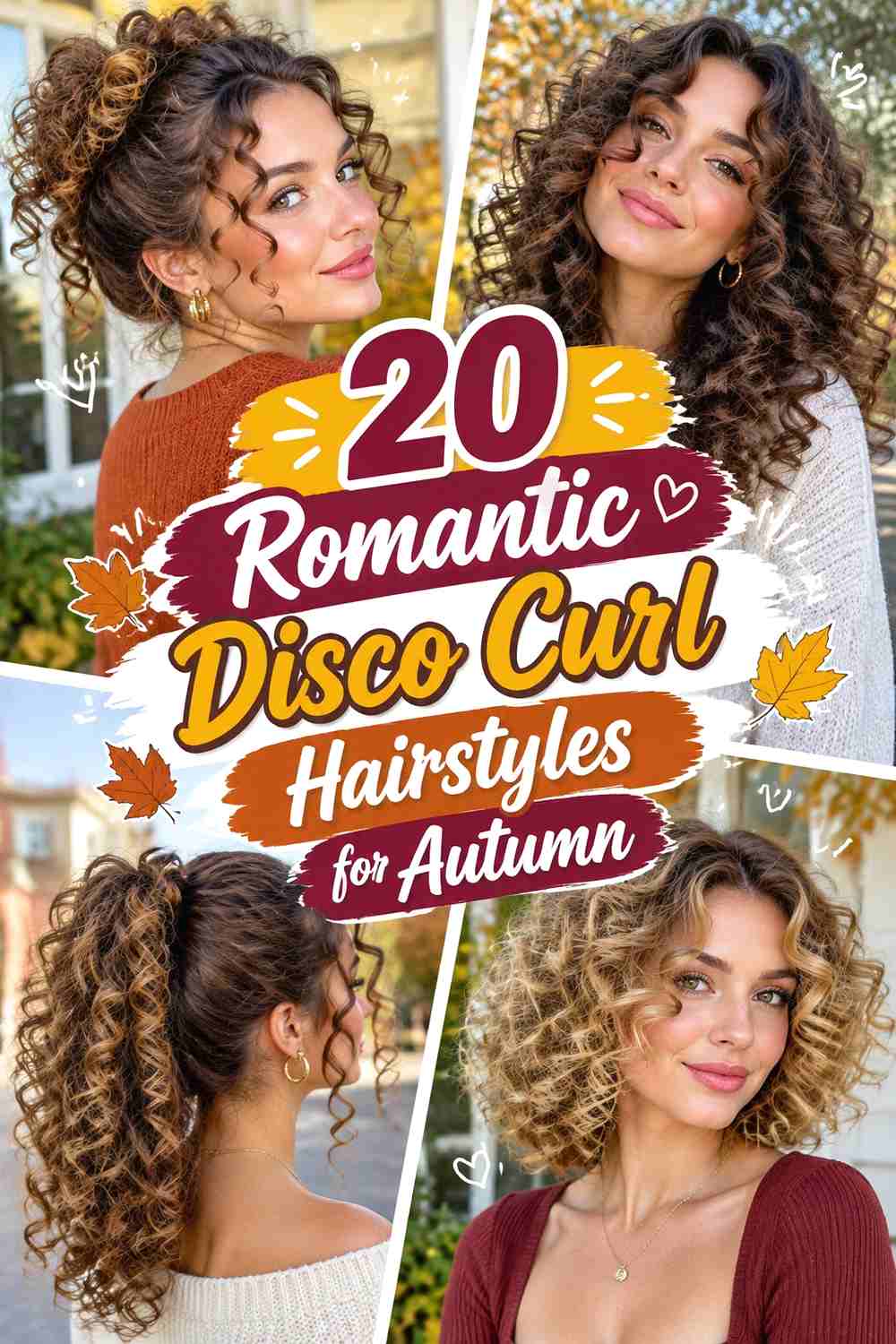 20 Romantic Disco Curl Hairstyles for Autumn
