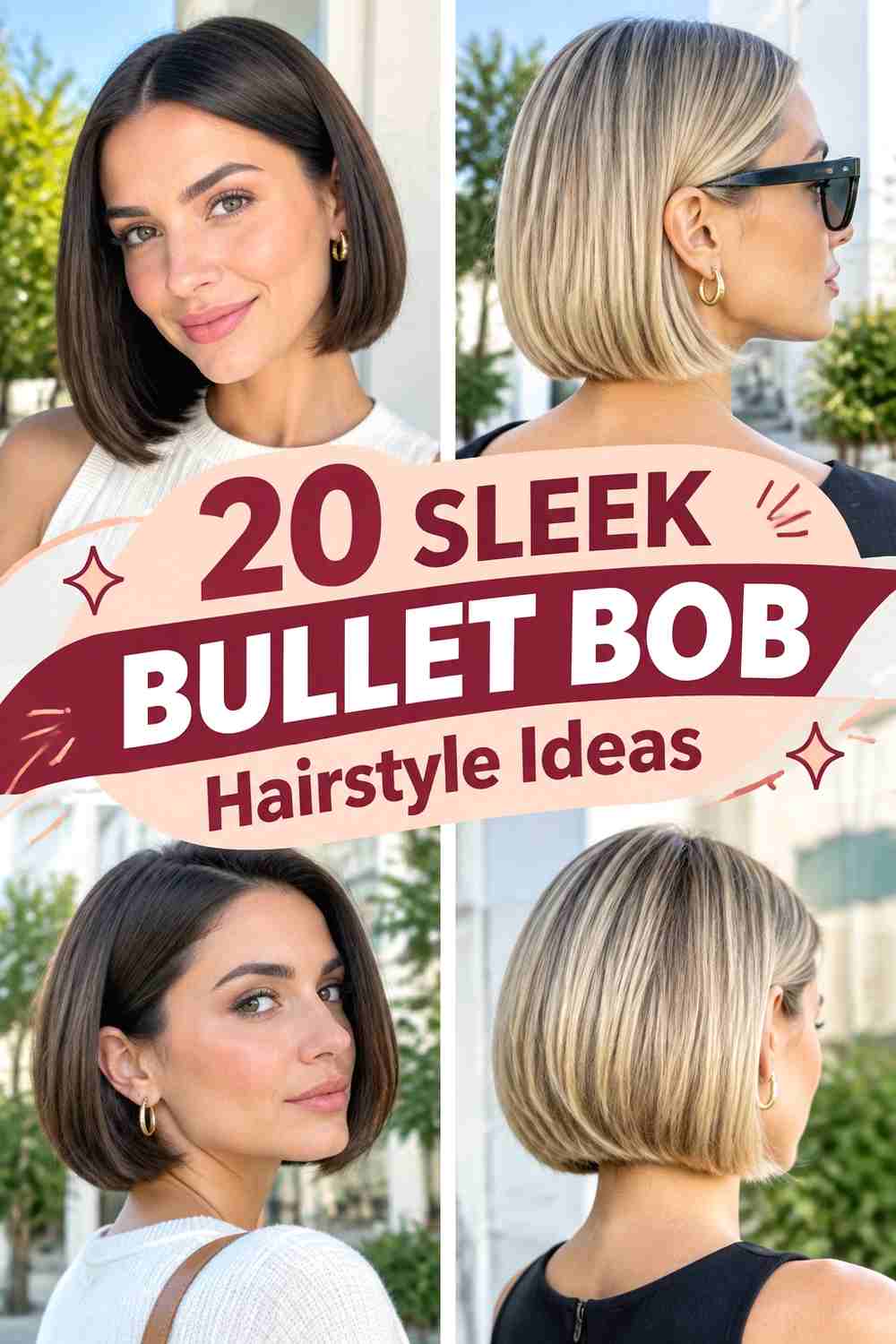 20 Sleek Bullet Bob Hairstyle Ideas