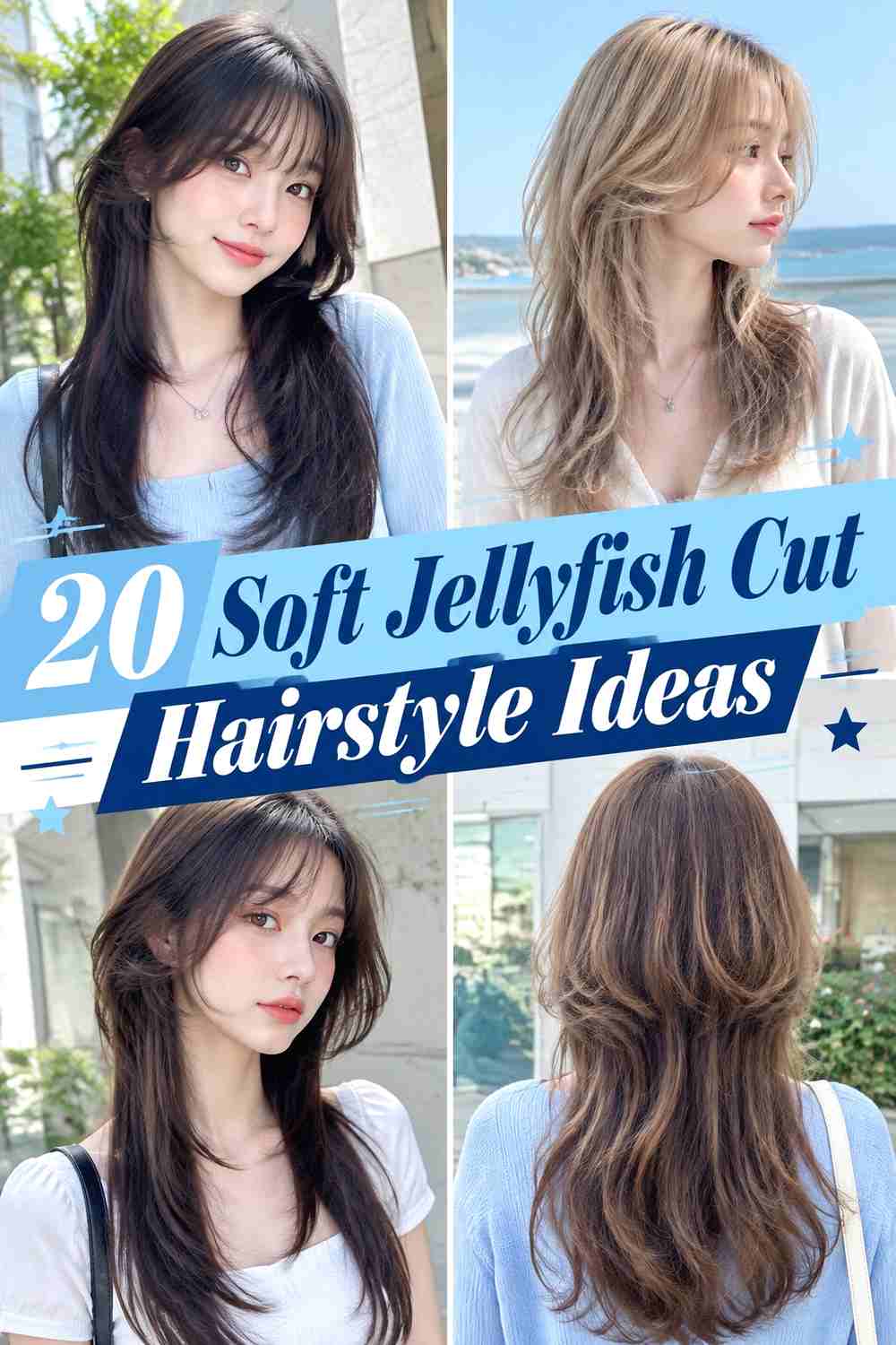 20 Soft Jellyfish Cut Hairstyle Ideas