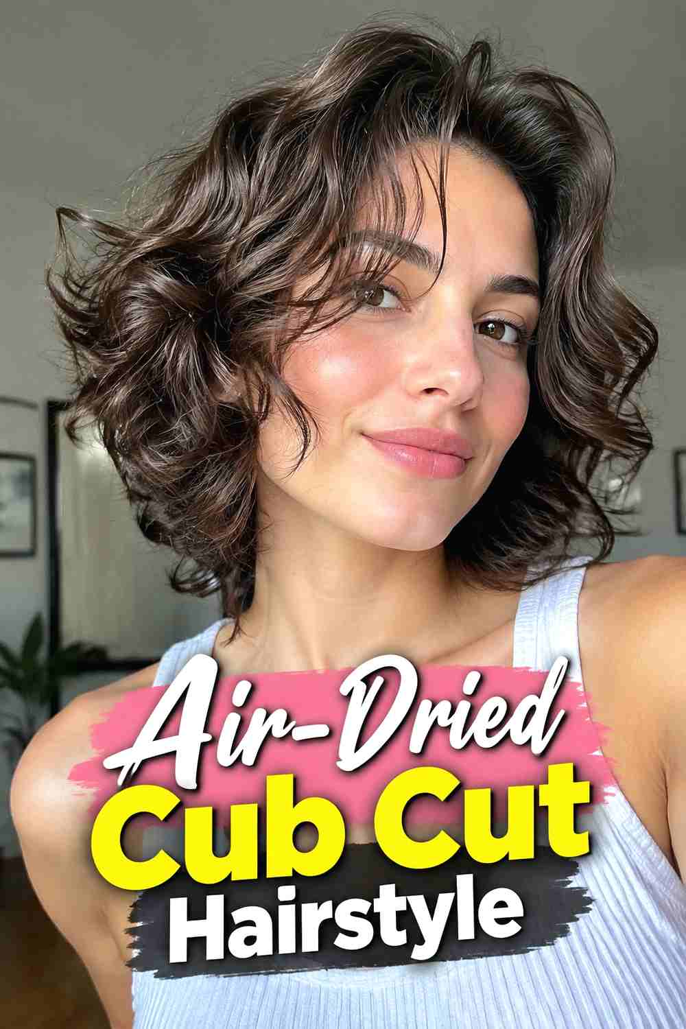12. Air Dried Cub Cut Hairstyle