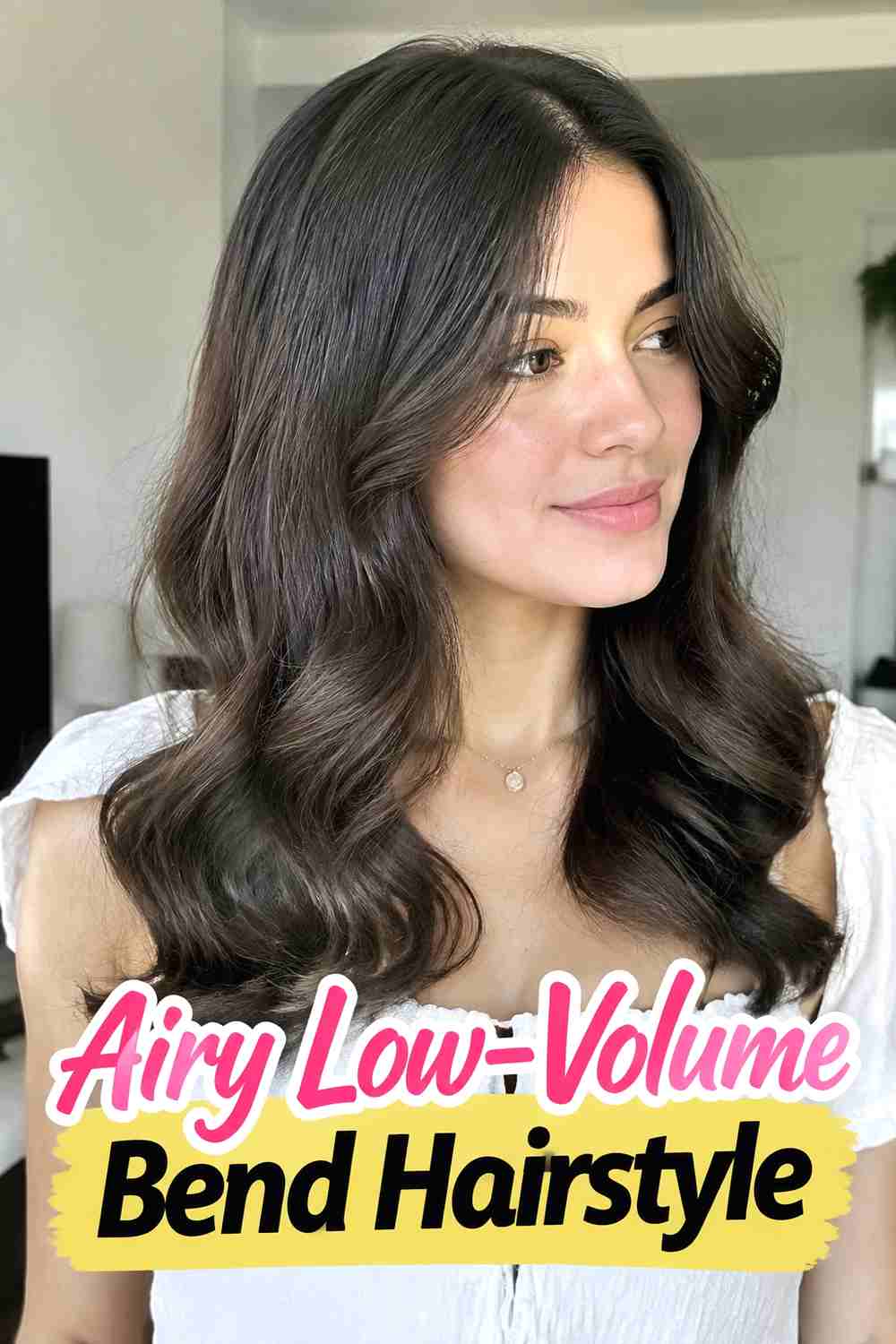 13. Airy Low Volume Bend Hairstyle