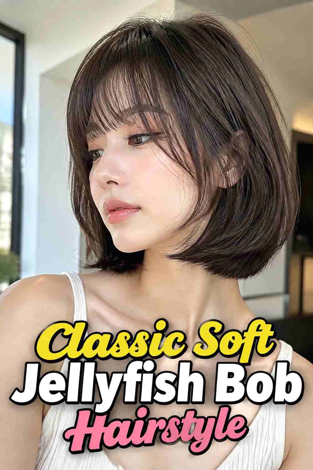 1. Classic Soft Jellyfish Bob Hairstyle