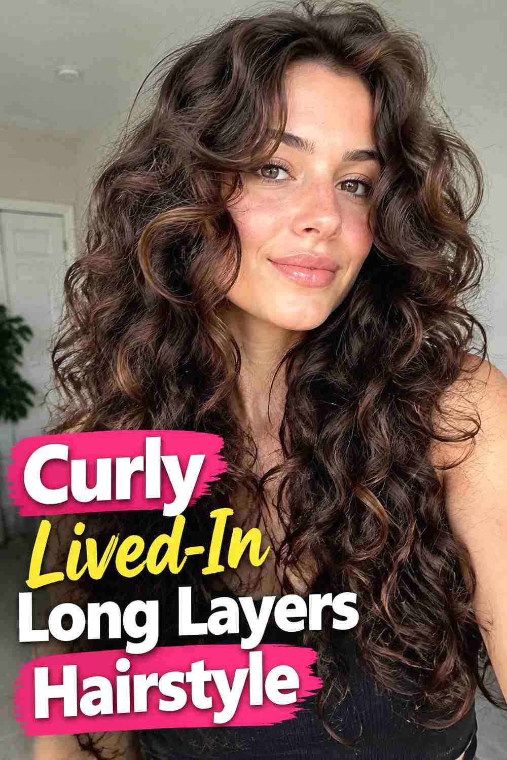 11. Curly Lived In Long Layers Hairstyle