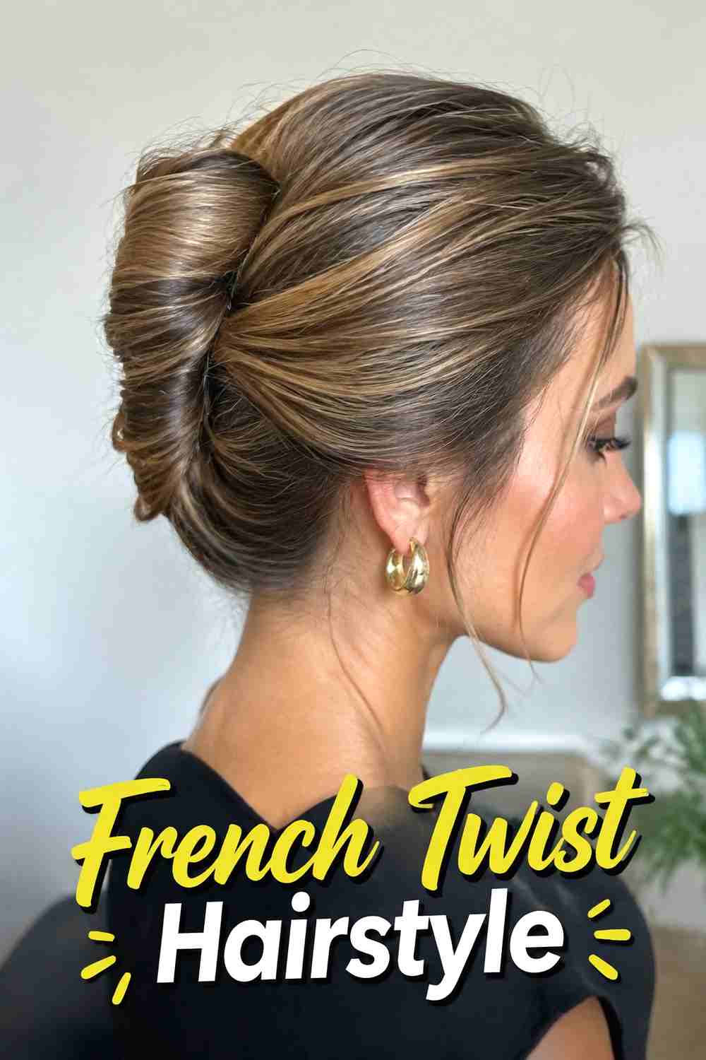 3. French Twist Hairstyle