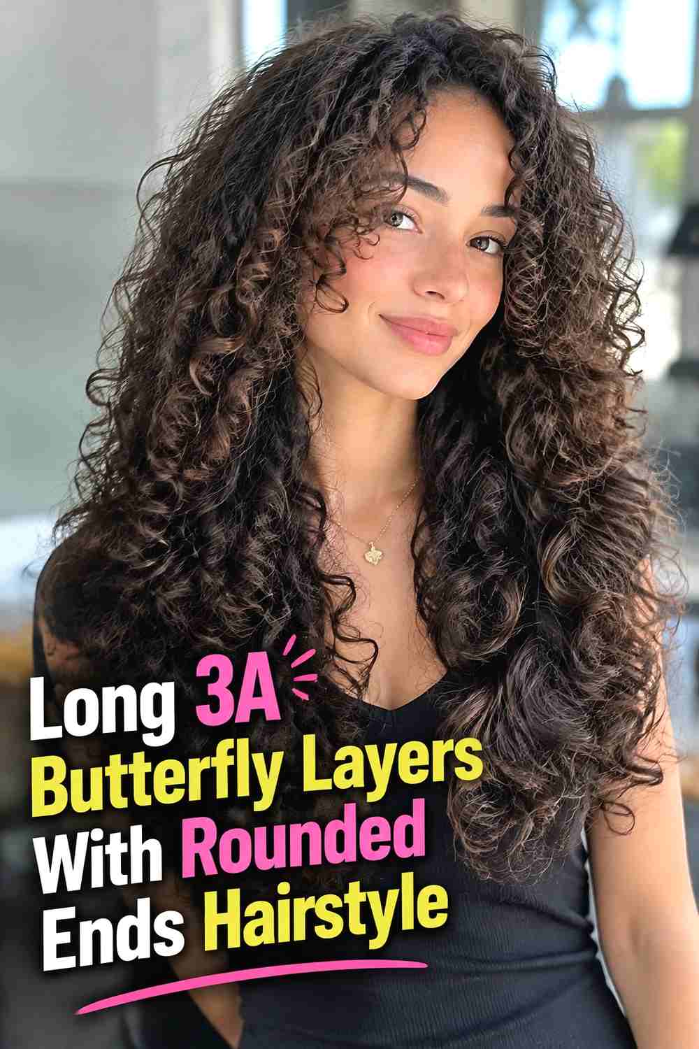 4. Long 3a Butterfly Layers With Rounded Ends Hairstyle
