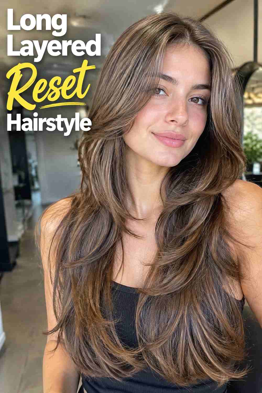 4. Long Layered Reset Hairstyle