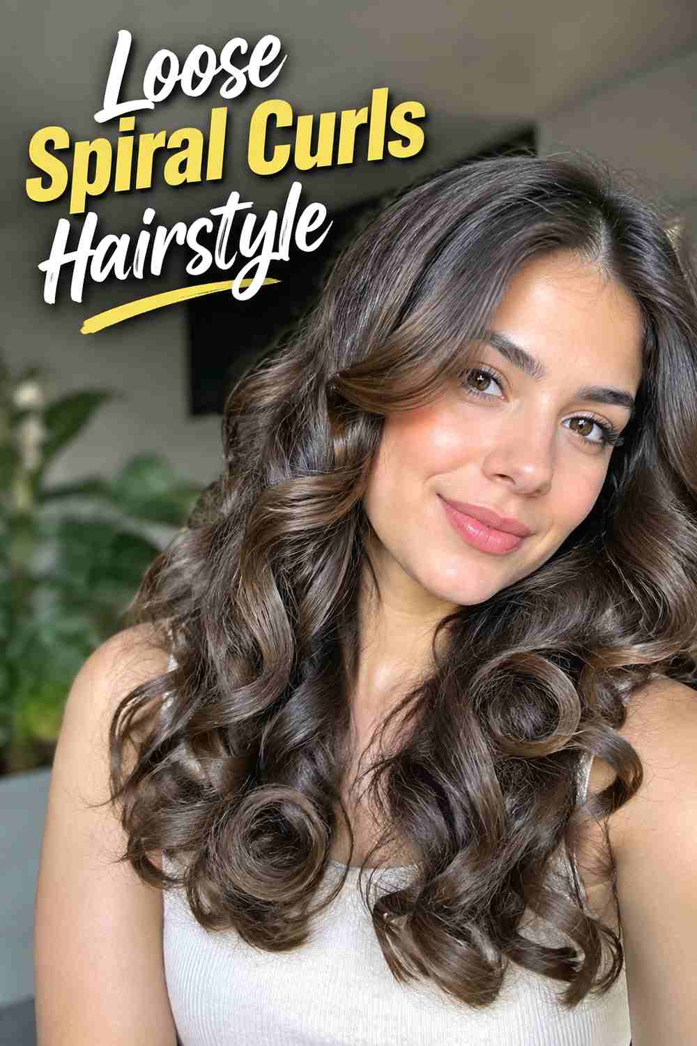 13. Loose Spiral Curls Hairstyle