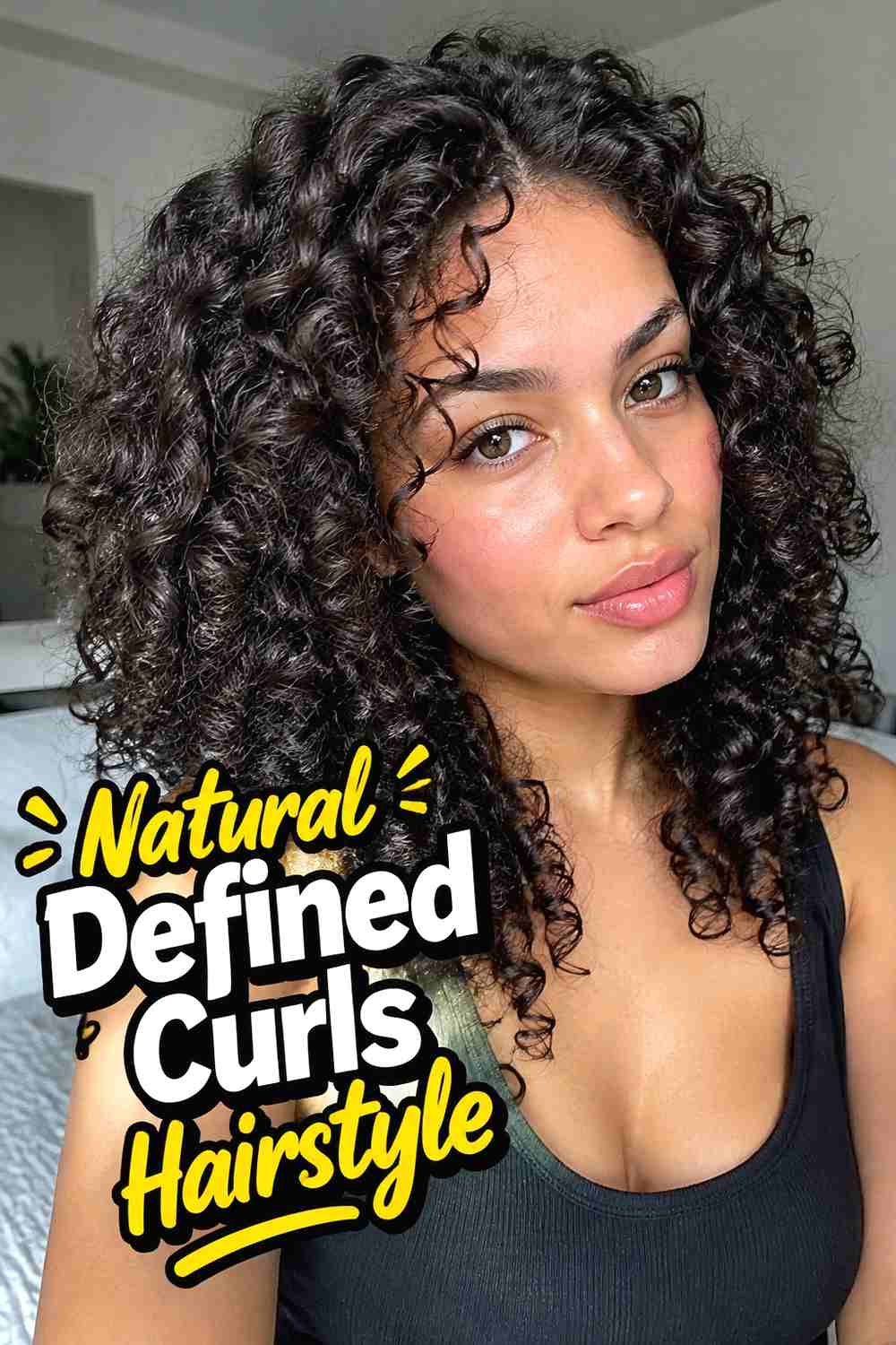 11. Natural Defined Curls Hairstyle