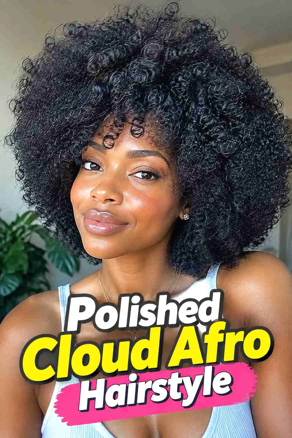 17. Polished Cloud Afro Hairstyle