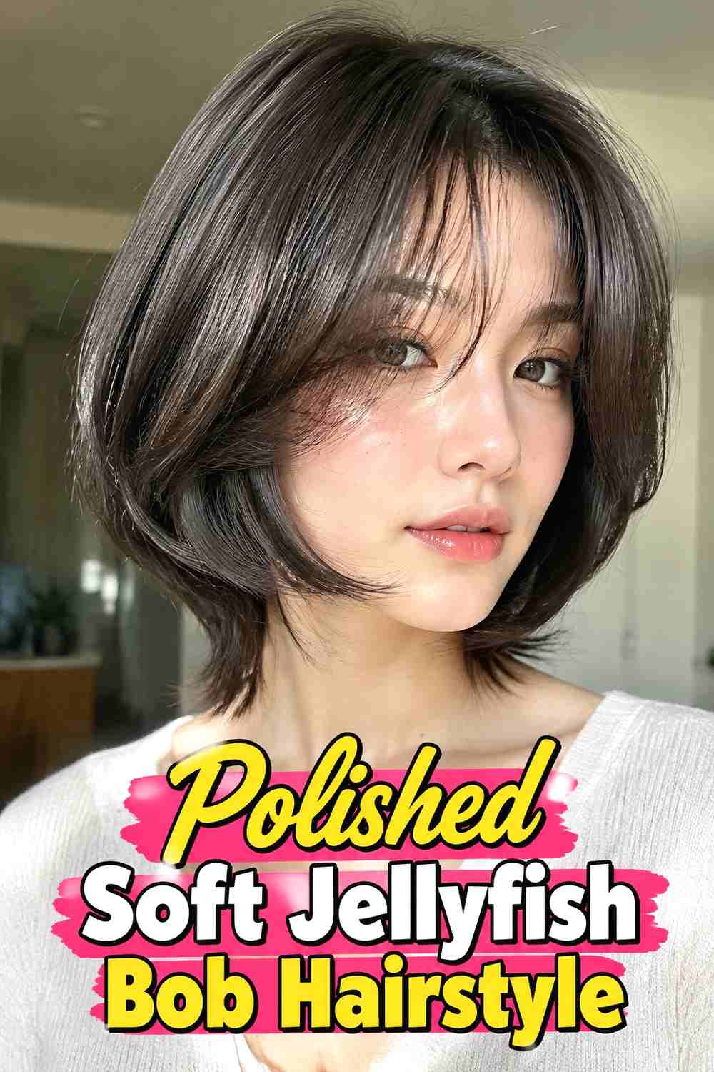 12. Polished Soft Jellyfish Bob Hairstyle
