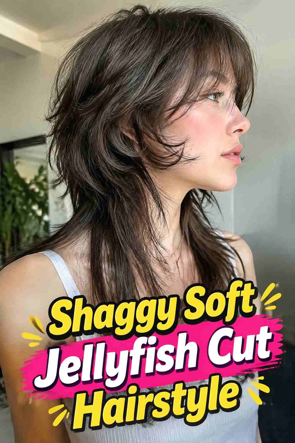 17. Shaggy Soft Jellyfish Cut Hairstyle