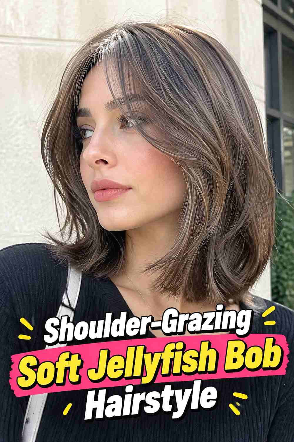 10. Shoulder Grazing Soft Jellyfish Bob Hairstyle
